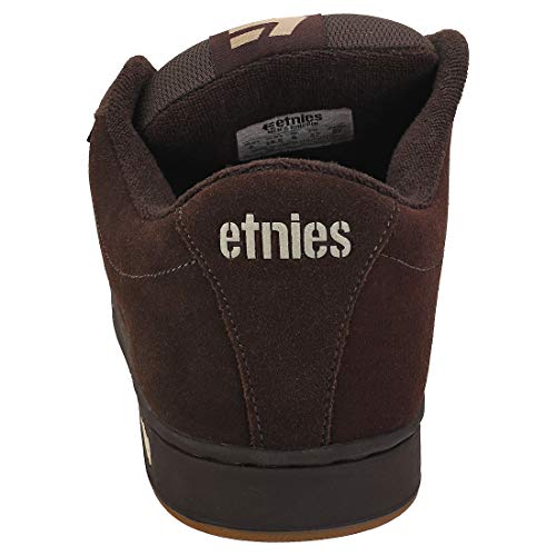 ETNAB|#Etnies Kingpin Zapatillas de Skateboard Hombre, Marrón (204-Brown/Black/Tan 204), 41.5 EU