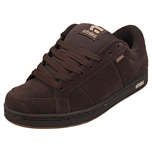 ETNAB|#Etnies Kingpin Zapatillas de Skateboard Hombre, Marrón (204-Brown/Black/Tan 204), 41.5 EU