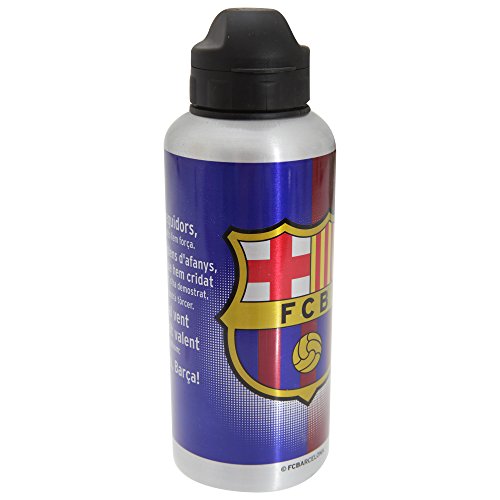 FCB FC Barcelona - Botella de Aluminio f.c. Barcelona Himno (Accesorios Deportivos)