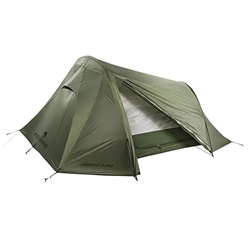 Ferrino Tent LIGHTENT 3 Pro Carpa, Unisex Adulto, Olive Green, Talla Única