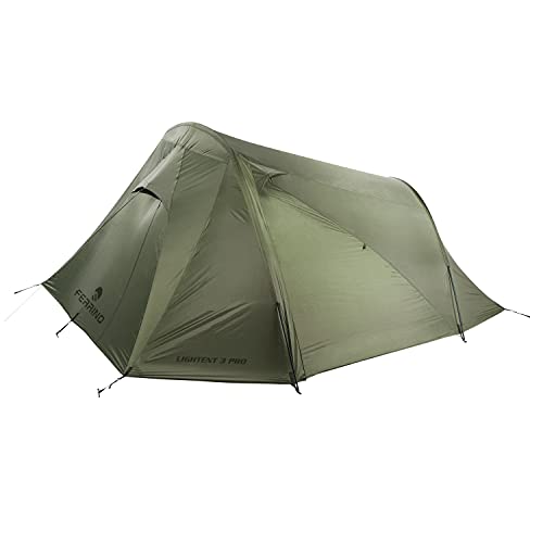 Ferrino Tent LIGHTENT 3 Pro Carpa, Unisex Adulto, Olive Green, Talla Única