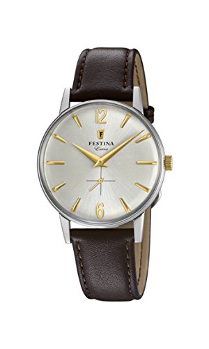 Festina Reloj Análogo clásico para Hombre de Cuarzo con Correa en Cuero F20248/2