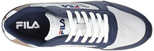 FILA Orbit Low, Zapatillas Hombre, Navy Gray Violet, 44 EU