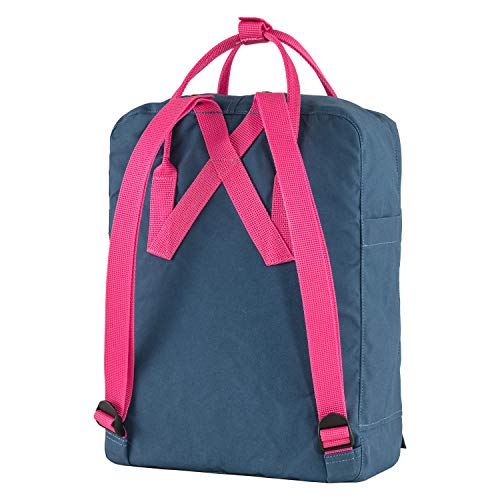 Fjallraven Kanken Sports Backpack, Unisex-Adult, Royal Blue-Flamingo Pink, One Size