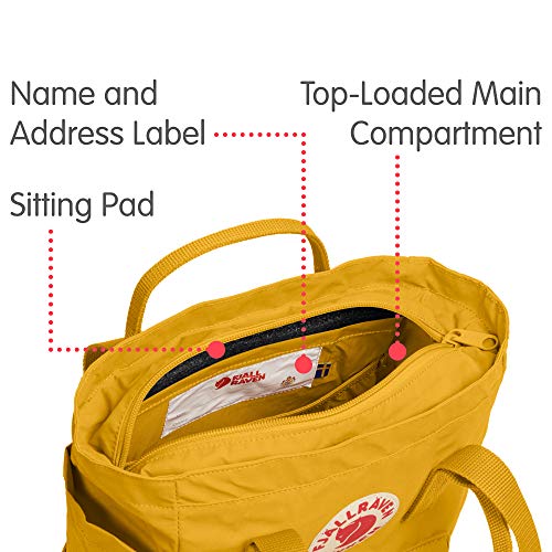 Fjallraven Kanken Totepack Mini Sports Backpack, Unisex-Adult, Ochre, One Size