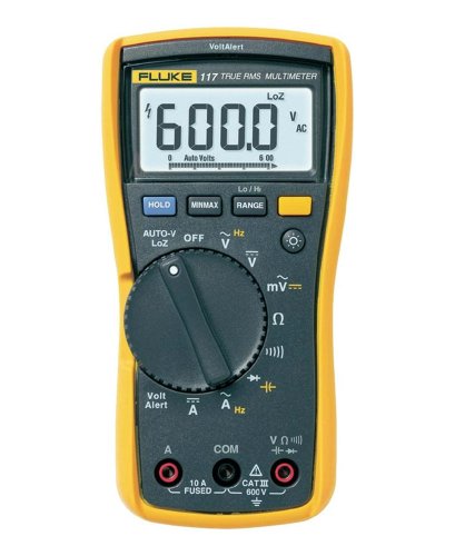 FLUKE networks - Fluke-117 Eur - Fluke Medidor De Rms Real En Italia Srl 6000P 600V 07% Cat.3