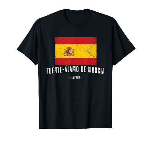 Fuente-Álamo de Murcia España | Souvenir Ciudad - Bandera - Camiseta