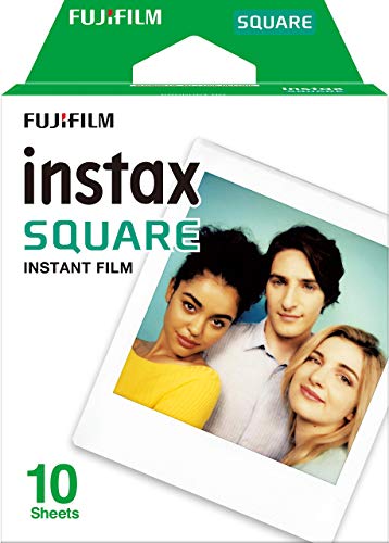 Fujifilm instax Square, película instantánea Borde Blanco, 10 Fotos