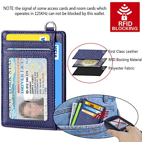 FurArt Crédito Billetera, Cartera Pequeña Tarjetero,8 Tarjetas,Billetera Minimalista con Bloqueo RFID para Hombre y Mujer