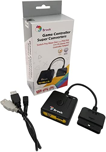 Gam3Gear Brook Switch Pro / Xbox One / PS3 / PS4 / PS5 a PS Classic / PS2 Super Converter con llavero Gam3gear