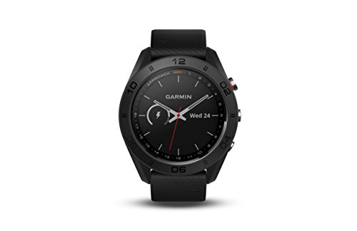 Garmin Approach S60 - Reloj de Golf con Correa de Silicon, GPS, color Negro