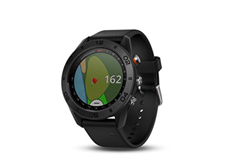 Garmin Approach S60 - Reloj de Golf con Correa de Silicon, GPS, color Negro