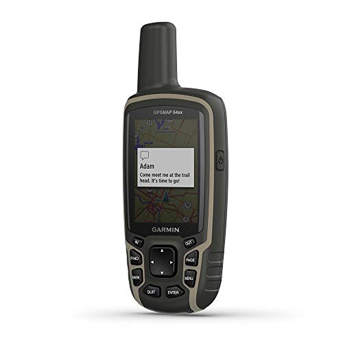 Garmin GPSMAP 64sx, Handheld GPS with Altimeter and Compass, Preloaded with TopoActive Maps