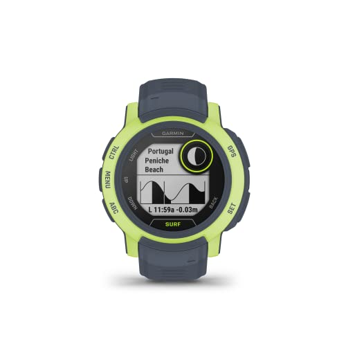 Garmin Instinct 2 Surf - Resistente reloj inteligente con GPS, Mavericks