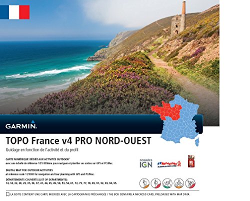 Garmin Topo Frankreich Nord-West Pro V4