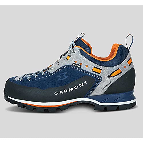 GARMONT Dragontail MNT GTX 2021 - Zapatillas para hombre, color azul oscuro y naranja, color, talla 47 EU