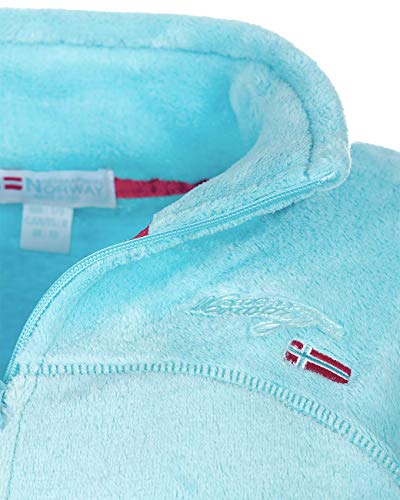 Geographical Norway Bans Production - Chaqueta de forro polar para mujer, turquesa, L