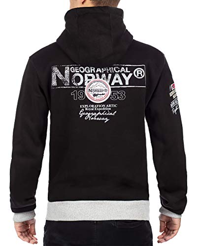 Geographical Norway Chaqueta Hombre Noruega Negro M