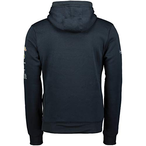 Geographical Norway - Sudadera DE Hombre GYMCLASS Azul Marino L