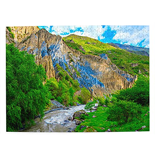 Georgia Cáucaso Jigsaw Puzzle 500 piezas para adultos niño de madera regalo recuerdo 20.5 x 15 pulgadas (FX02154)