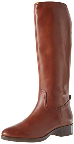 Geox D Felicity A - Botines Mujer, Marrón (Brown), 39 EU, Par