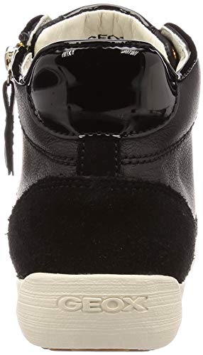 Geox D MYRIA C Zapatillas Altas Mujer, Negro (Black C9999), 38 EU