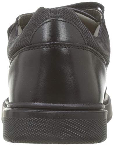 Geox J RIDDOCK BOY F Zapatos De Uniforme Escolar Niños, Negro (Black), 31 EU