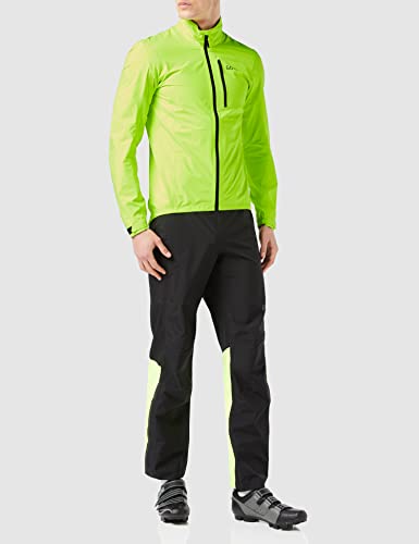 GORE WEAR Chaqueta de ciclismo para hombre, GORE-TEX PACLITE, L, Amarillo neón