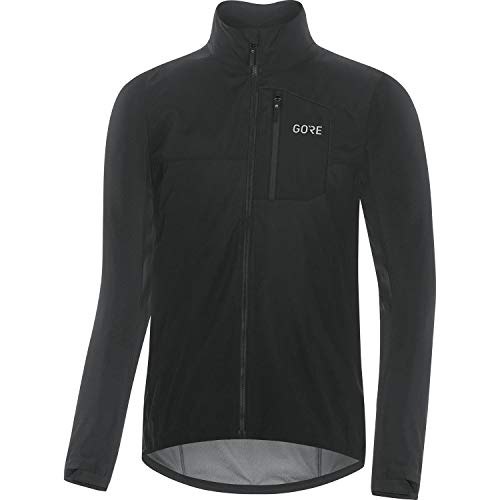 GORE WEAR Chaqueta de ciclismo Spirit para hombre, GORE-TEX INFINIUM, XXL, Negro