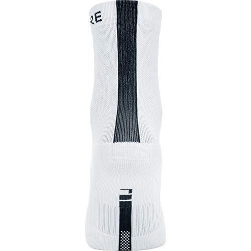 GORE WEAR M Calcetines unisex, Talla: 41-43, Color: blanco/negro