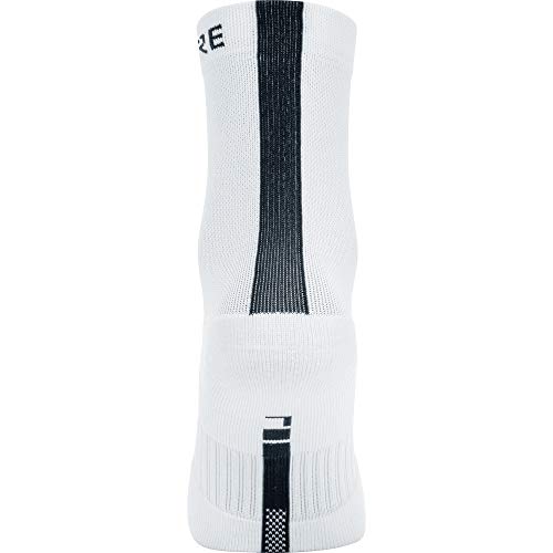 GORE WEAR M Calcetines unisex, Talla: 41-43, Color: blanco/negro