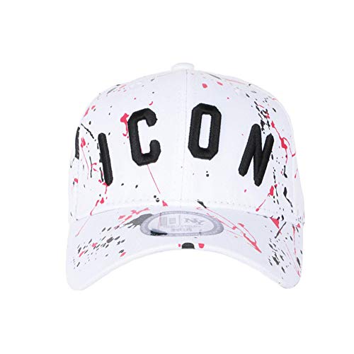 Gorra Icon blanca y roja Taguee Streetwear Baseball Fashion – Unisex blanco Talla única