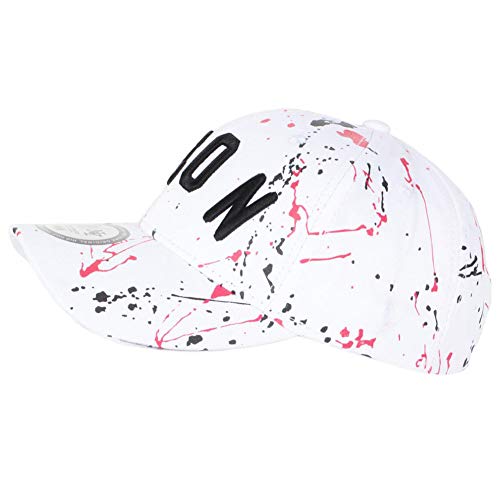 Gorra Icon blanca y roja Taguee Streetwear Baseball Fashion – Unisex blanco Talla única