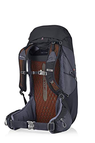 Gregory Miwok Mochila Biosync, Unisex-Adult, Negro (Flame Black), 18 L