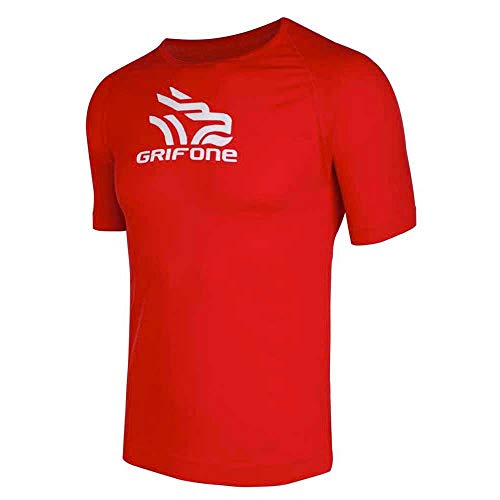 Grifone - Tackett T Shirt S/S, Color Rojo, Talla XS-S