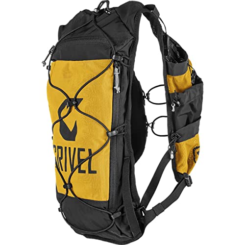 Grivel Mountain Runner Evo 10 - Mochila con chaleco para trail Runnig, 10 litros, amarillo o azul (amarillo, S/M)