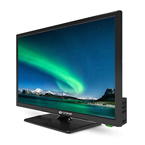 Grunkel - LED-240ASMT - Televisor LED HD Ready, Smart TV, Wi-Fi, Modo Hotel, Auto-Apagado y TDT Alta Definición Fabricado en España - 24 Pulgadas – Negro