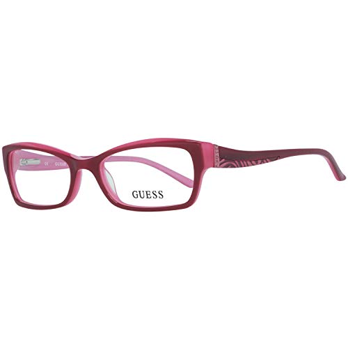 Guess Brille Gu2261 F18 51 Monturas de Gafas, Rojo (Rot), 51.0 para Mujer