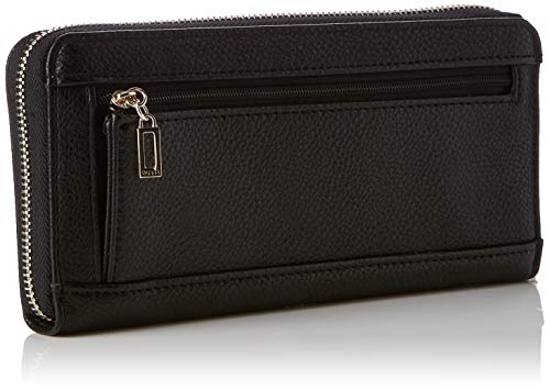 Guess Vikky SLG Large Zip Around, Cartera para Mujer, Negro (Nero), 21x10x2 Centimeters (W x H x L)