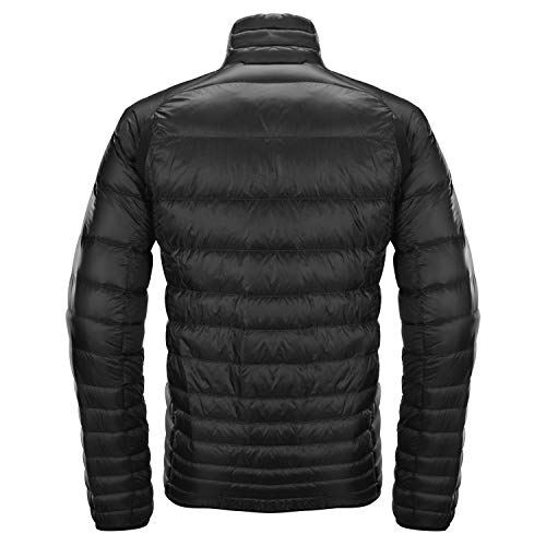 Haglöfs Essens Down Chaqueta De Plumas para Hombre, True Black/Magnetite, S