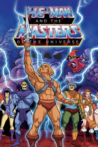 He Man and The Masters of The Universe Notebook: - 6 x 9 inches with 110 pages