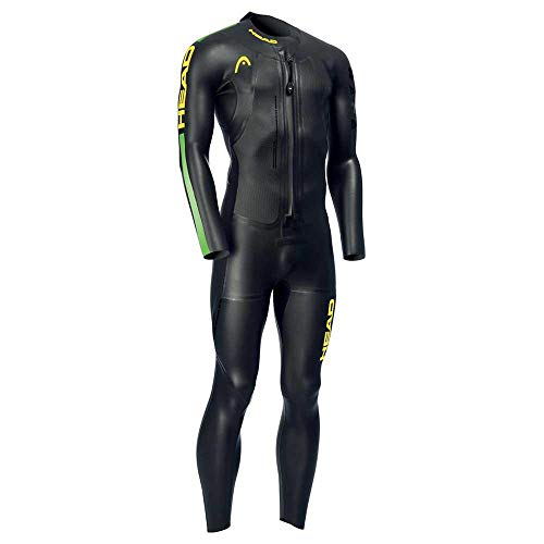 Head Swimrun Race Wetsuit 6.4.2 Man Traje Neopreno, Hombre, Black Brasil, 46