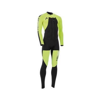 Head Swimrun Rough Man Wetsuit 4.3.2 Traje Neopreno, Hombre, Yellow Swimming-Black, 38