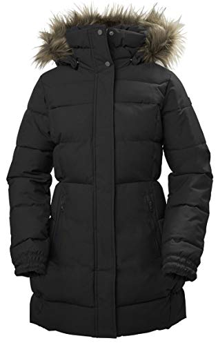 Helly Hansen Blume Chaqueta De Fumador Repelente Al Agua Aislado Parka Invierno, Mujer, Negro, M