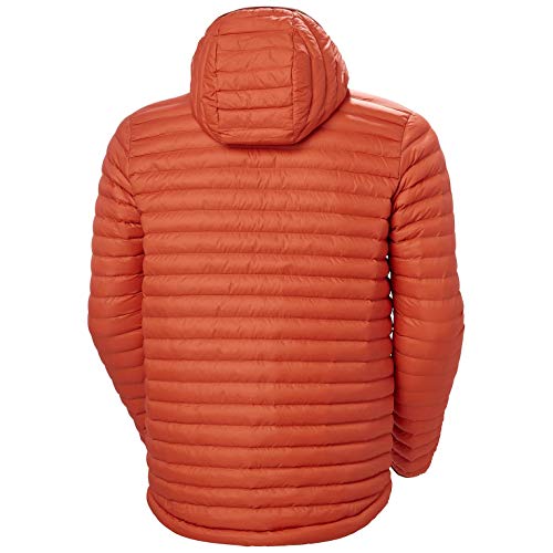 Helly Hansen Sirdal Hooded Insulator Abrigo, 300 Patrol Orange, L para Hombre