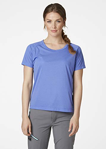 Helly Hansen W Verglas Pace T-Shirt Camiseta, Mujer, Royal Blue, XL