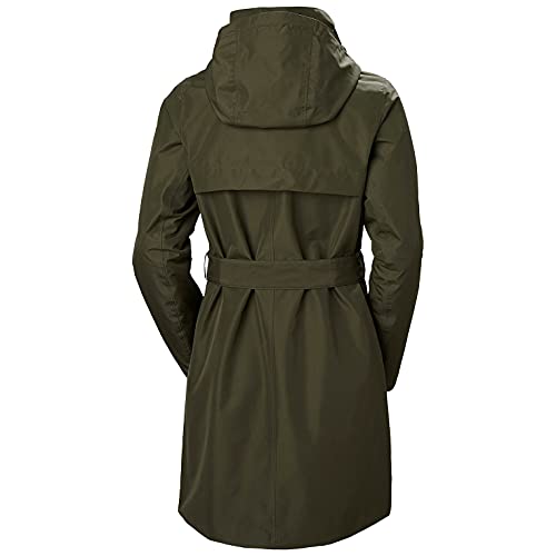 Helly Hansen W Welsey II Trench Insulated - Chaqueta para mujer, color verde utilitario, talla S