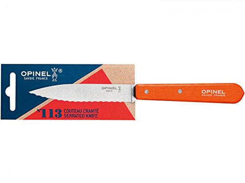 Herbertz 10ES254389ES10 Opinel - cuchillo de sierra pequeña número 113 (Naranja)