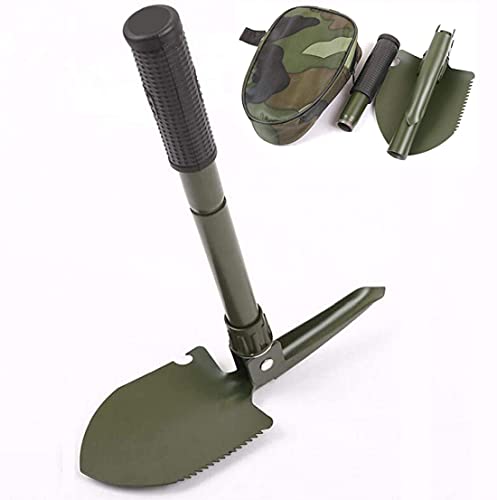 Hidewalker Survival Tool Pala Jardineria Plegable Pala Nieve Multifuncional Zapapico para Huerto Campar Hacer Excursionismo Militar Shovel