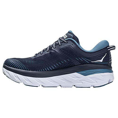 Hoka Bondi 7, Zapatillas de Running por Hombre, Azul (OmbreBlue/ProvincialBlue OBPB), 47 1/3 EU